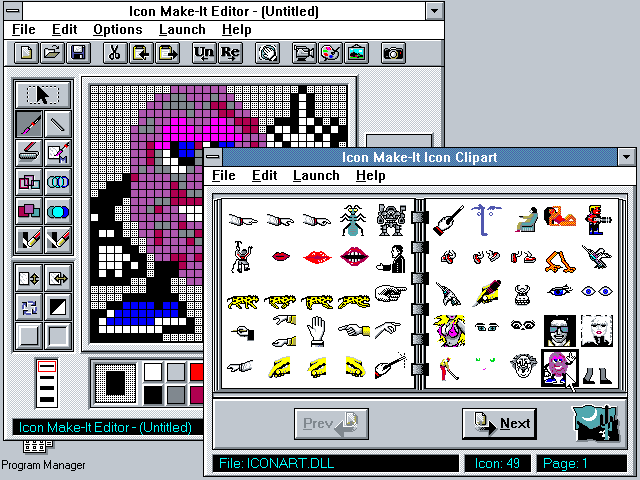 Icon Make-IT - Clipart